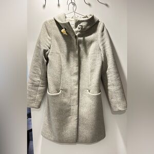 Babaton Gray Hooded Trench Coat